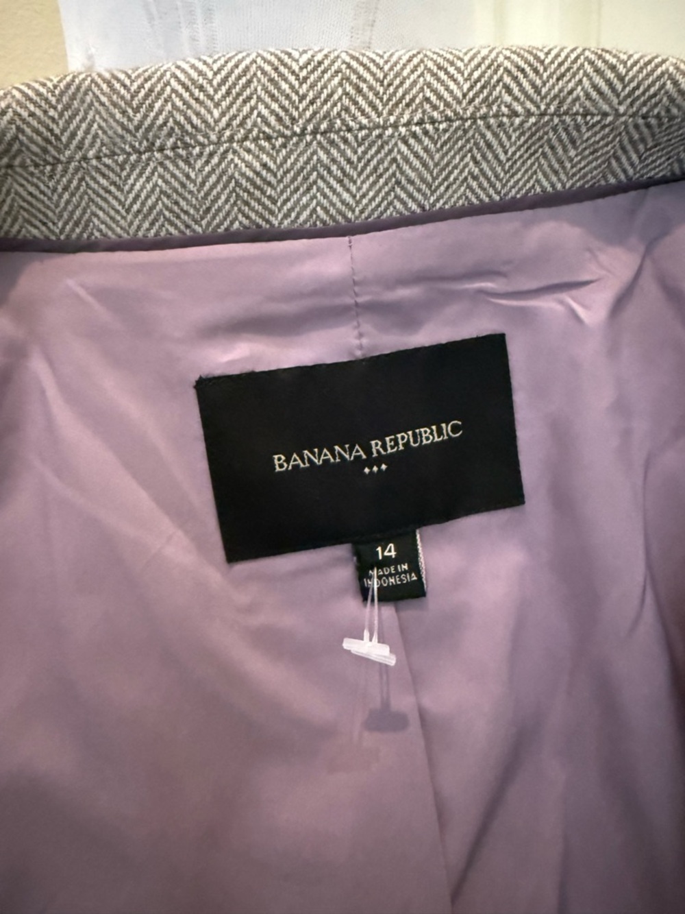 NWOT Banana Republic  taupe  jacket - Picture 5 of 5